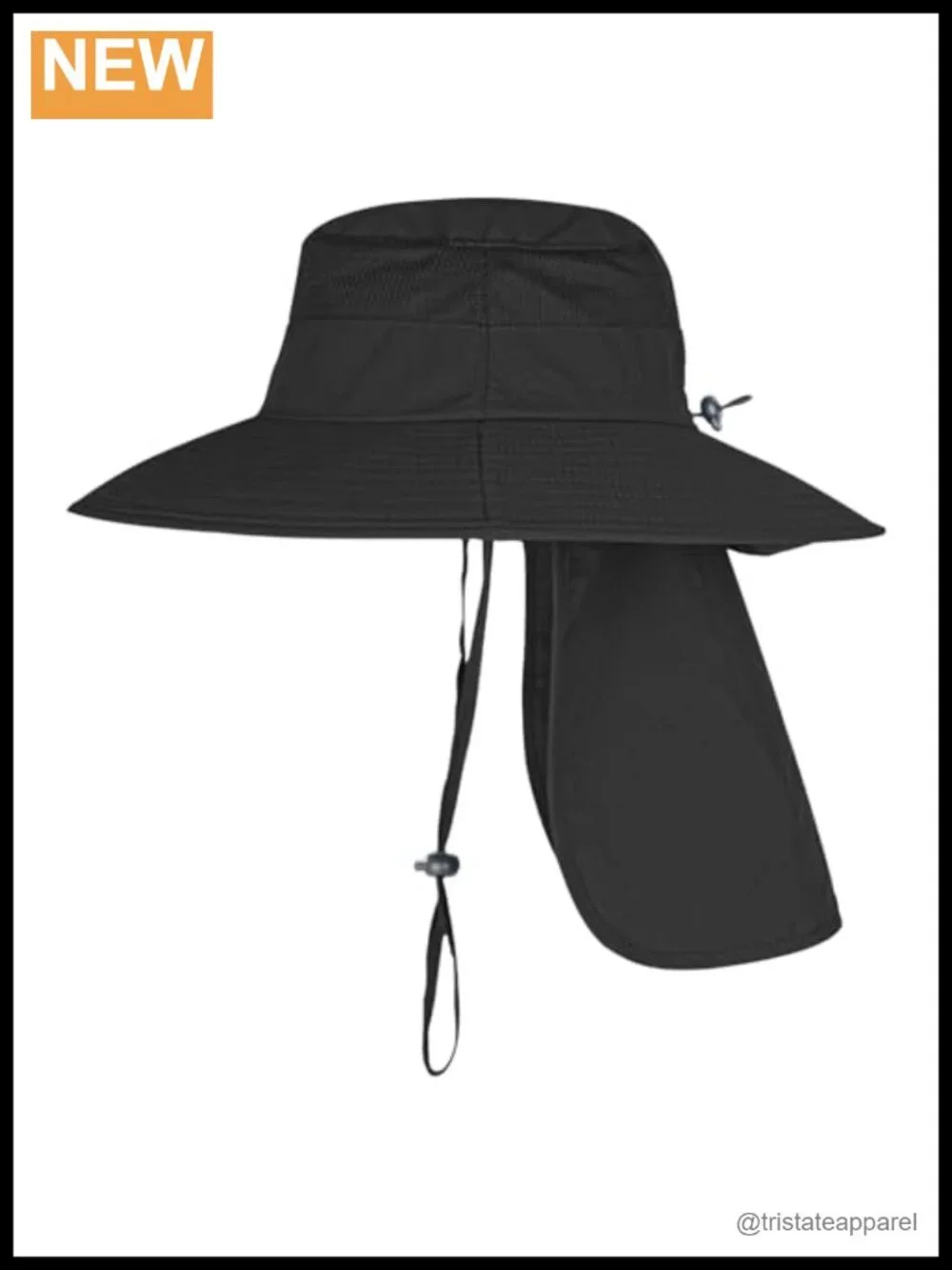 UPF 50+ Fishing Sun Hat with Neck Flap for Men Women